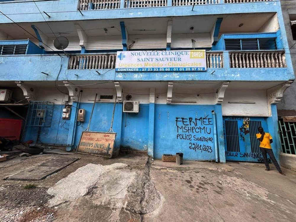 yopougon ananeraie la nouvelle clinique saint sauveur fermee par la police bm3rzupwq3