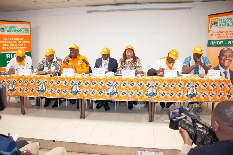 Présidentielle 2025 : Le Rhdp mobilise ses militants de la Diaspora 1 WhatsApp Image 2024 10 08 at 11.12.17