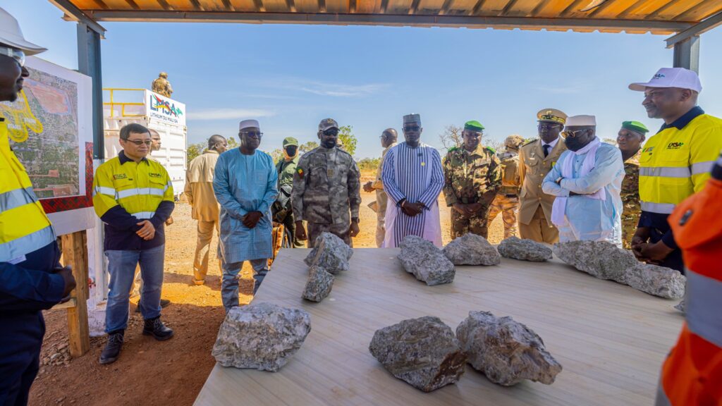 usine de lithium au Mali