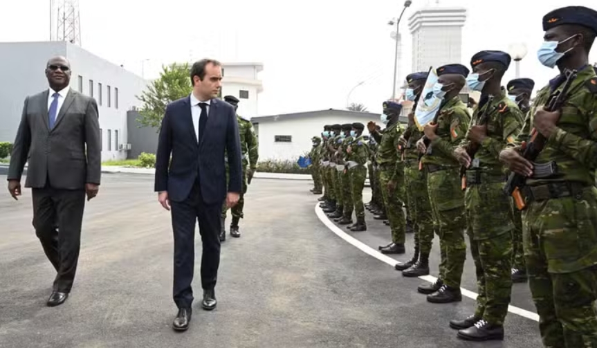 retrait de l'armée française
