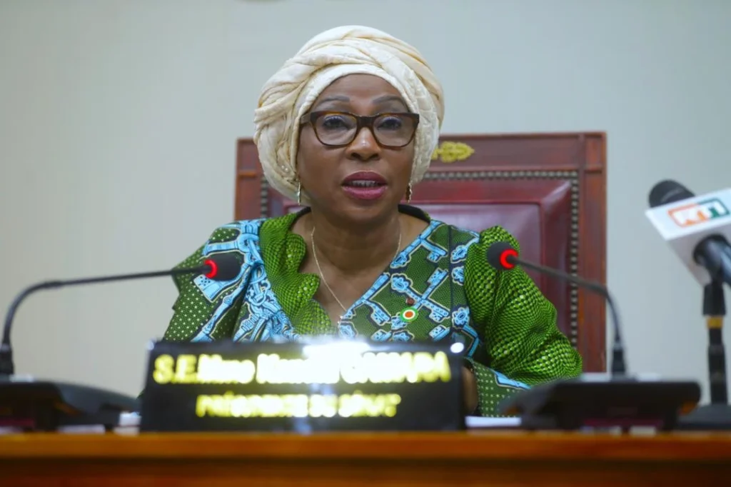 Kandia Kamissoko Camara presidente du Senat