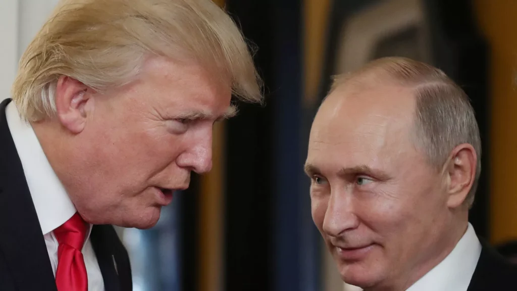 le Kremlin fournit des details sur les pourparlers Poutine Trump