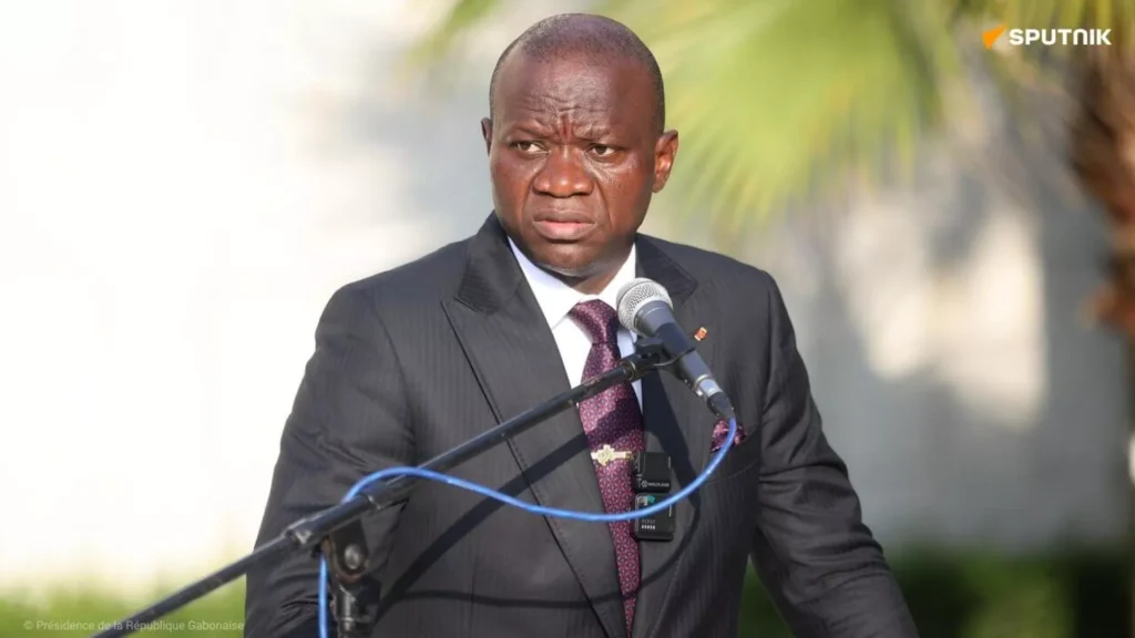 Brice Clotaire Oligui Ngue elu president au gabon avec 9035 des voix